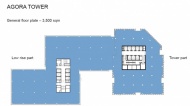 Typical floorplan in building 