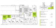 Office Riverloft - Riverloft office building floorplan - cellular offices